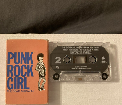 #ad The Dead Milkmen Punk Rock Girl Cassette Single 1988 Enigma Records $44.95