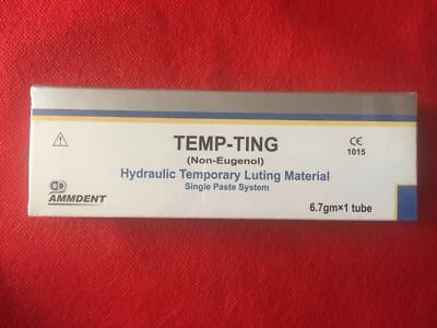 #ad Ammdent Dental Temp Ting NonEugenol Temporary Luting Cement Single Paste System $29.99