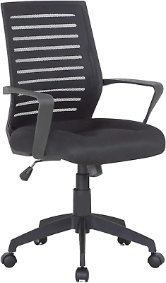 #ad Computer Desk Ergonomic Design Adjustable Seat Height Durable Attached Armrest $174.91
