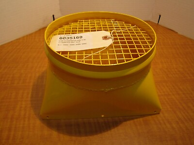 #ad Blower Discharge Adapter Square to Round 6 3 4quot; x 9 1 4quot; Yellow NEW $57.50