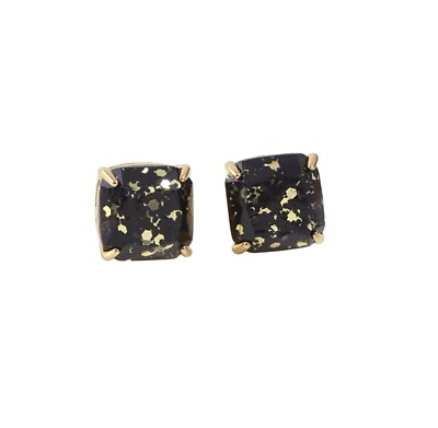 #ad Kate Spade Small Glitter Square Studs Candy Color Earrings $14.39