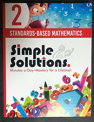 #ad Simple Solutions: Standards Based Mathematics Grade 2 Workbook $18.99