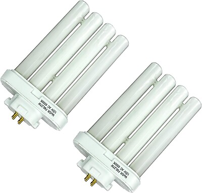 #ad Daylight Compact Fluorescent Linear Replacement Bulb for Desk Lamps Set of 2 $22.99