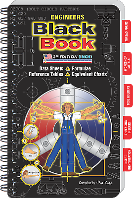 #ad ENGINEERS Black Book 3rd Edition INCH Handbook Edition $34.95