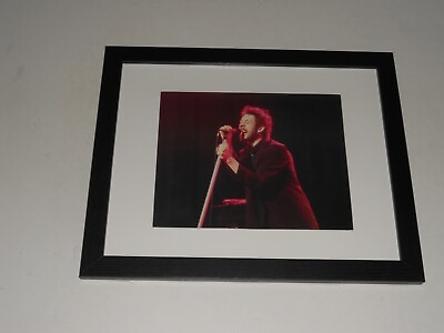 #ad Framed Shane MacGowan Picture The Pogues Irish Punk on stage 1986 13quot;x16quot; $45.00