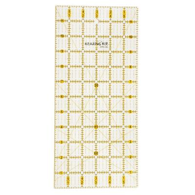 #ad 1x Patchwork Rectangle Grid Acrylic Quilting Ruler Drawing Template 30x15cm $15.96