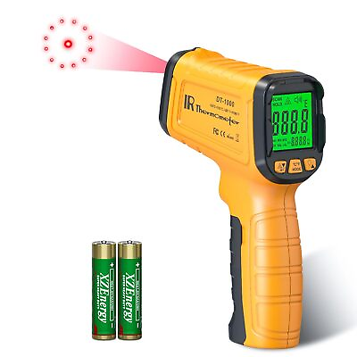 #ad Infrared Thermometer Gun 58℉ to 1796℉ 50 980°C 30:1 Non Contact Digit... $13.59