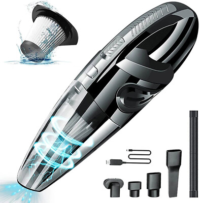#ad Wireless Vacuum Cleaner Car Handheld Vaccum Mini Power Suction USB Rechargeable $9.39