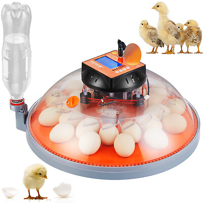 #ad VEVOR Egg Incubator Incubators for Hatching Eggs Auto Egg Turning 24 Eggs $61.99