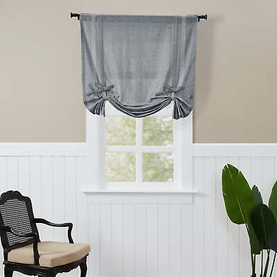 #ad Light Filtering Cotton Balloon Shade Grey 42quot; x 63quot; $16.88