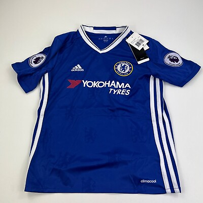 #ad Adidas Youth Chelsea Jersey Kante Soccer Football Kit Kids Boys NWT $34.39