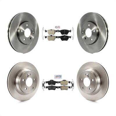 #ad Front Rear Integrally Molded Pad Brake Rotor Kit For Mercedes Benz E350 E320 C $326.59