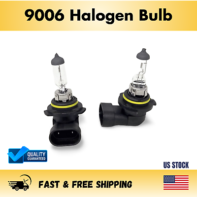 #ad 9006 Halogen Headlight Bulb Pair 2 Bulbs $8.69