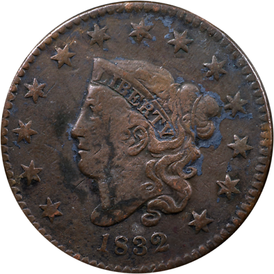 #ad 1832 Large Cent Great Deals From The Executive Coin Company $34.00