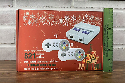 #ad Anniversary Edition Mini Entertainment System with Bulit in 821 games. NIB $19.99