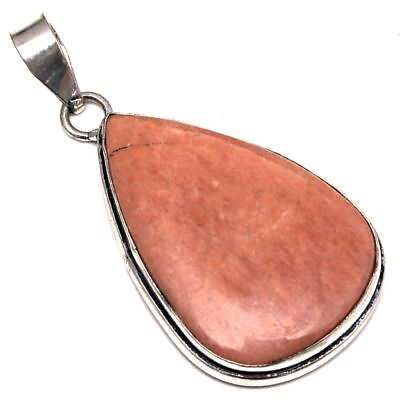 #ad Pendant Amazonite Gemstone Handmade Gift For Her 925 Silver Jewelry 2.25quot; $8.27