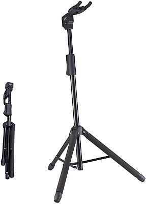 #ad Universal Portable Adjustable Folding Hanging Guitar Floor Stands Extended Hei $50.99