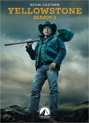 #ad Yellowstone: Season 3 DVD 2020 W SLIPCOVER BRAND NEW 1 FREE SHIPPING $9.99