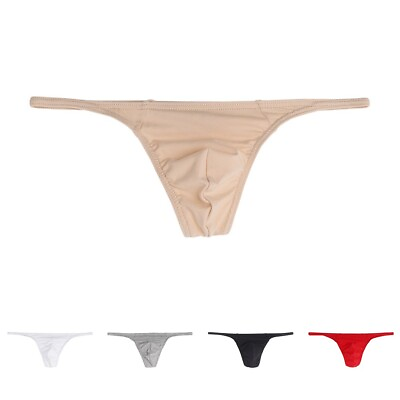 #ad Mens Sexy Underwear U Pouch Lingerie Briefs G string Thongs Panties T back $10.06
