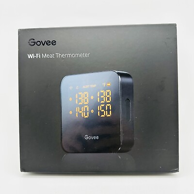 #ad Govee WiFi Meat Thermometer Wireless Meat Thermometer w 4 Probe Bluetooth $49.99