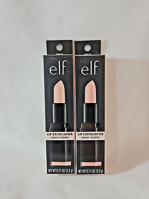 #ad Lot of 2 ELF Cosmetics Lip Exfoliator Sweet Cherry 82511 0.11 oz Each $8.15