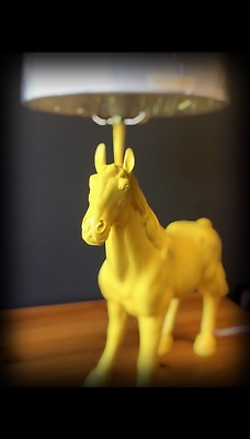 #ad Resin Horse Lamp Lighting Figurine Gift Home Decor Living Custom Color Order AU $599.00