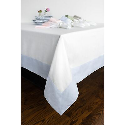 #ad Solino Home Linen Tablecloth 60 x 90 Inch – 100% Pure European Flax Linen Lig... $175.31