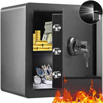 #ad VEVOR Safe Box Lock Security for Cash Gun 1.8 Cubic Feet Home Office $122.99