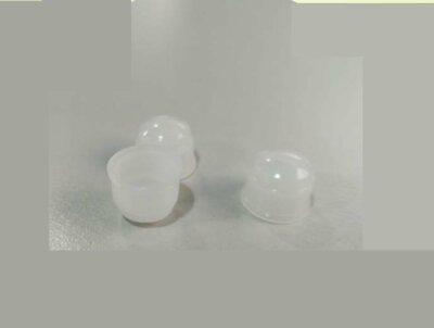 #ad 10pcs 8120 3 Sensor Infrared induction Fresnel Lens HDPE Plastic Dome $6.33