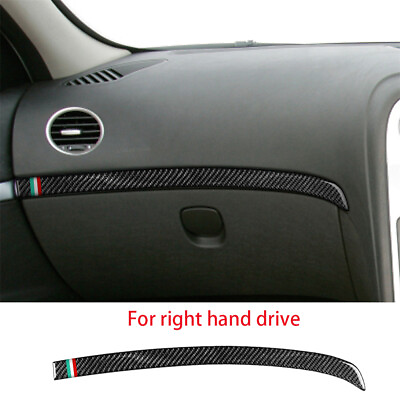 #ad RHD Carbon Fiber Co pilot Dashboard Panel Cover For Alfa Romeo 159 Brera 2004 11 $29.34