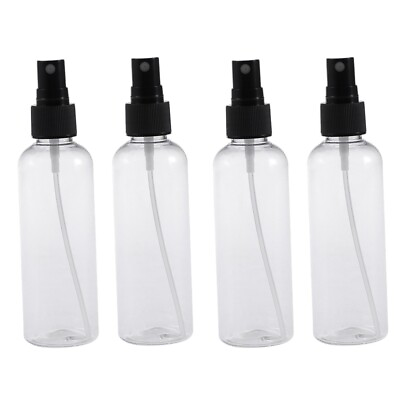 #ad 4PCS fine mist sprayer bottles small spray bottles Spray Bottles Clear 100ml $8.92