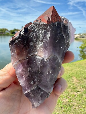 #ad NICE Auralite 23 Crystal Red Cap with Record Keepers from Canada 469 grams 5quot; $99.00