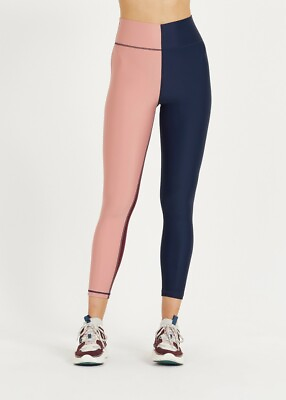 #ad THE UPSIDE NEW $139 Harlequin Dance Midi Pant 7 8 Length Leggings XS $29.99