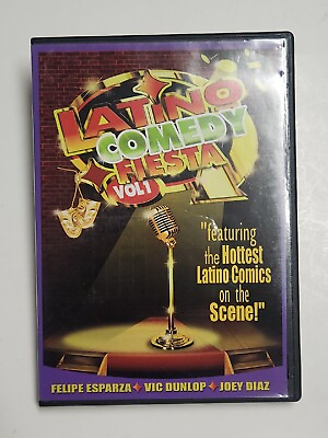 #ad Latino Comedy Fiesta Vol. 1 DVD VERY GOOD $4.25