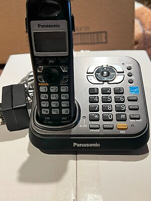 #ad Panasonic KX TG9341T Dect 6.0 Expandable Digital Cordless Answering System $16.99