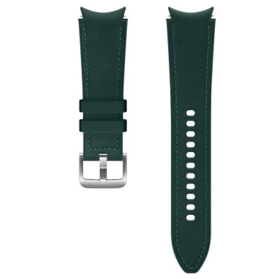 #ad Samsung Genuine Galaxy Watch4 Classic Hybrid Leather Band 20mm M L Green $35.10