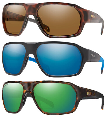 #ad Smith Optics Deckboss Polarized ChromaPop Sunglasses w Glass Lens 204066 Taiwan $82.99