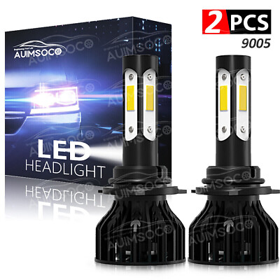 #ad 9005 LED Bulbs Headlight High Beam Super Bright White 6000K 5 Years Warranty $33.32