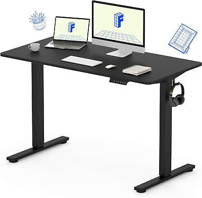 #ad FLEXISPOT Standing Desk 48 Inches Whole Piece Desk Board Electric Stand up Desk $253.79