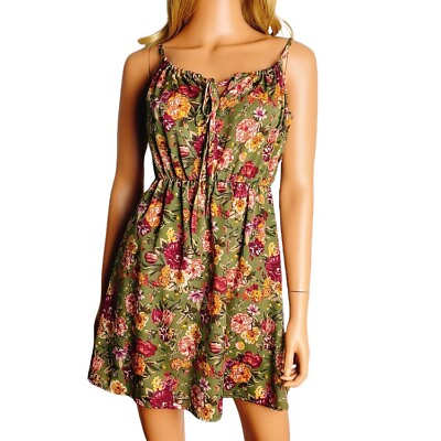 #ad Vintage Floral Print Summer Dress S $19.00