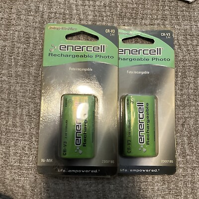 #ad Two 2X CR V3 CRV3 Rechargeable Battery For Kodak Camera $16.00