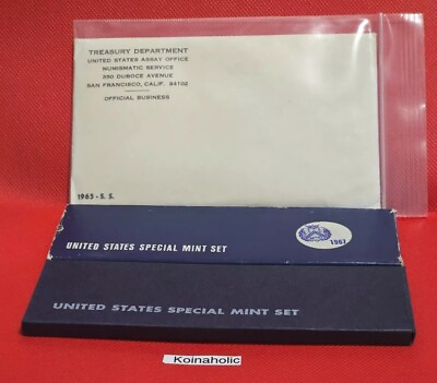 #ad 1965 1966 1967 SMS US Mint Sets Special Mint Sets 15 Coins OGP Free Daily Ship $49.95
