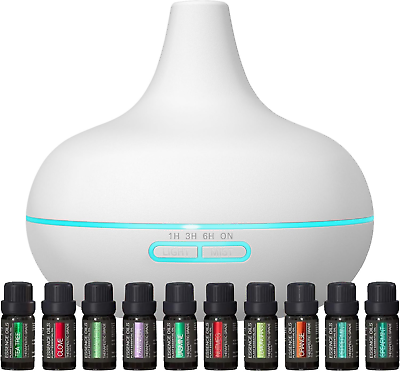#ad Ultimate Aromatherapy Diffuser amp; Essential Oil Set Ultrasonic Diffuser amp; Top $39.99