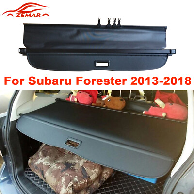 #ad Retractable Car Cargo Cover For Subaru Forester 2013 2018 Luggage Security Shade $113.98