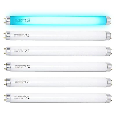 #ad 6 Pack T8F10W BL 10W Replacement Bulbs T8 10 Watts Fluorescent Tube for 20W D $20.87