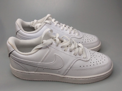 #ad Nike Women#x27;s Court Vision Low Sneaker White Size 9 Regular US casual shoes $29.99
