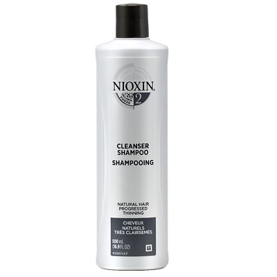#ad Nioxin System 2 Cleanser Shampoo for Natural Hair Progressed Thinning 16.9oz $22.95