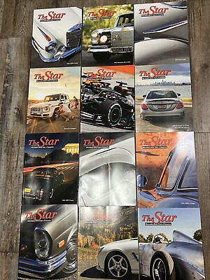 #ad 12 The Star Mercedes Benz Club Of America Magazine 2019 2020 Complete $59.99