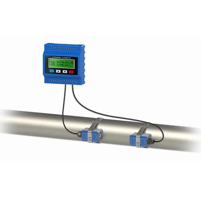 #ad TUF2000M Ultrasonic Flow Meter Clamp on Type Flowmeter Water Liquid Tools $740.99
