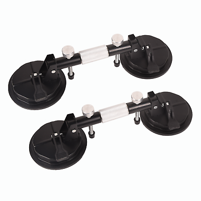 #ad 1 2pcs 6quot; Adjustable Vacuum Suction Cup 110lbs Heavy Duty Glass Suction Cup $50.98